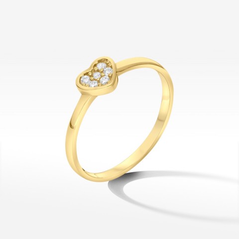 Złoty pierścionek pr.585 rozm. 10