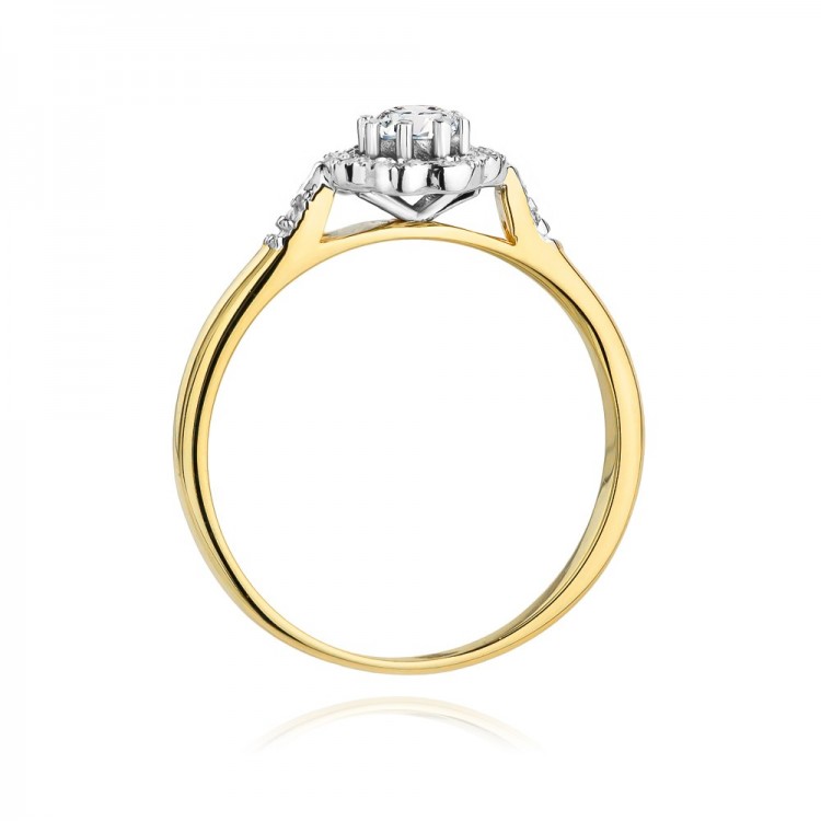 Pierścionek z diamentami