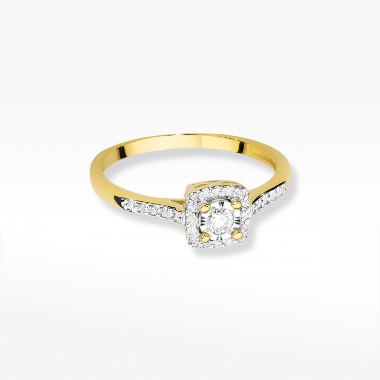 Pierścionek z diamentami