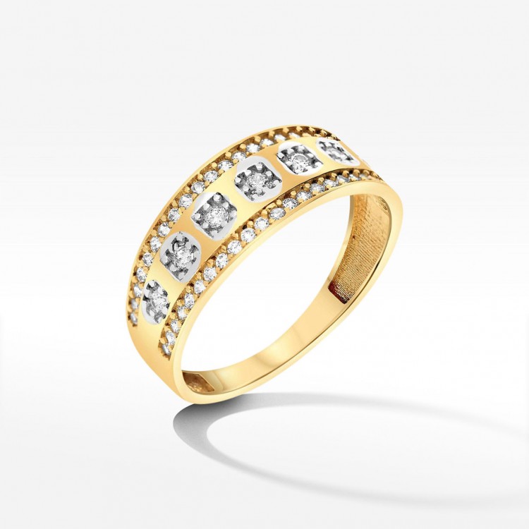 Pierścionek ze złota