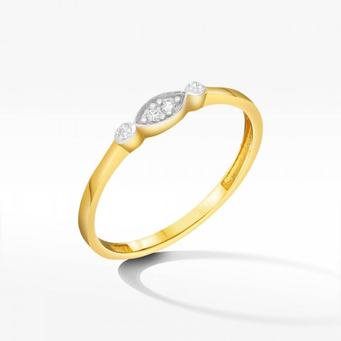 Pierścionek ze złota