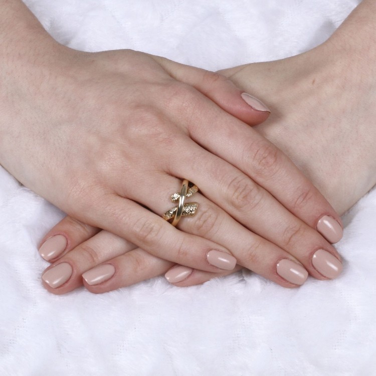 Dall'acqua Pierścionek ze złota