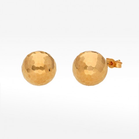 Kolczyki ze złota kulki