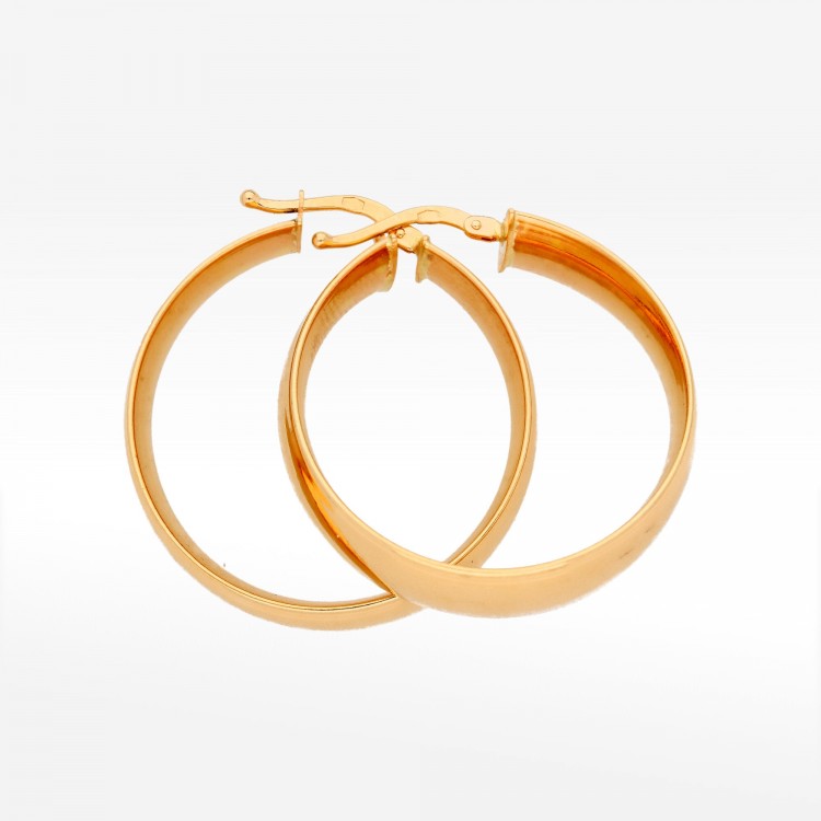 Kolczyki ze złota 3,0cm koła