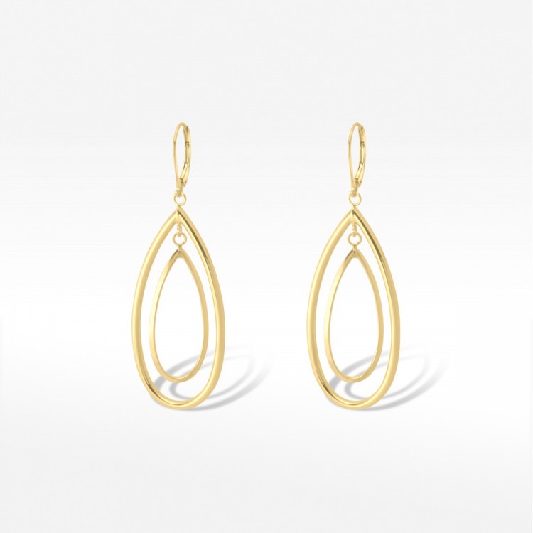 Dall'Acqua kolczyki ze złota