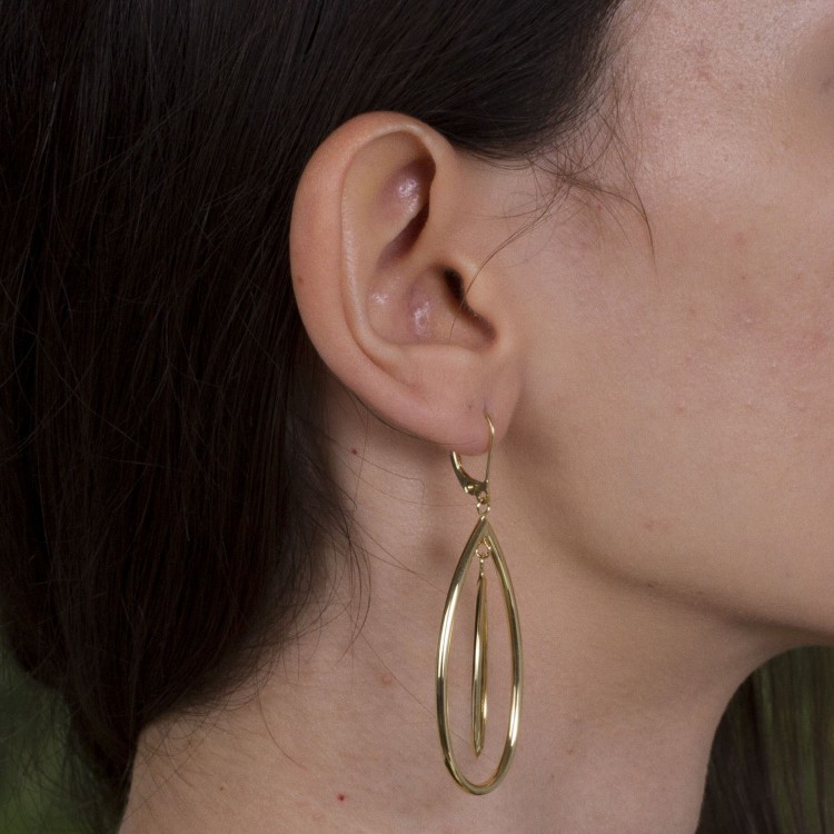 Dall'Acqua kolczyki ze złota