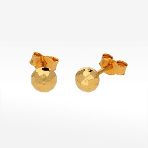 Kolczyki ze złota kulki