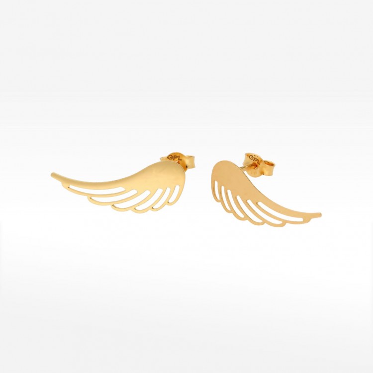 Kolczyki ze złota skrzydełka