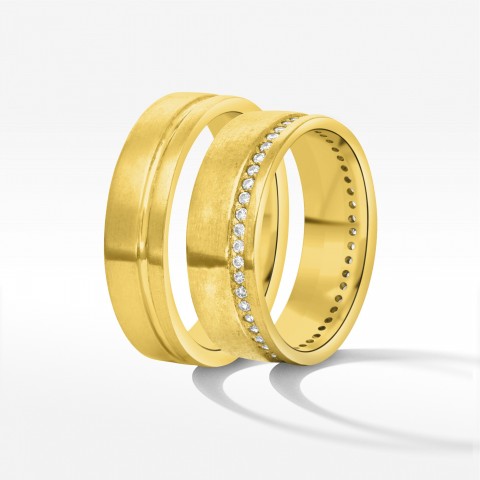 Obrączki ślubne z żółtego złota 5,1mm