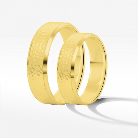 Obrączki ślubne z żółtego złota 5.5mm