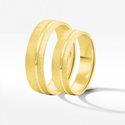 Obrączki ślubne z żółtego złota 5.5mm