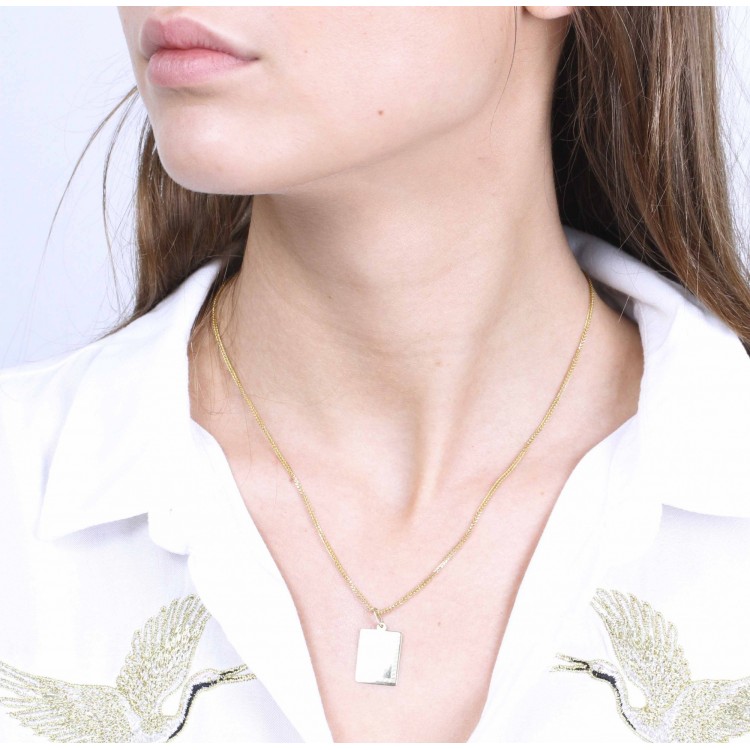 Złota zawieszka literka Z