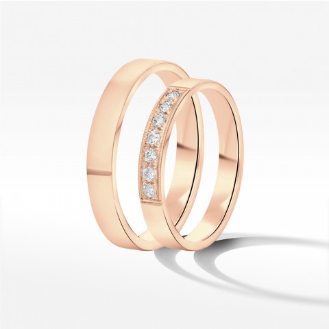 Nowoczesne obrączki ślubne