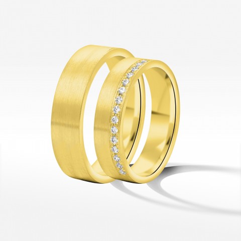 Obrączki ślubne 5mm płaskie