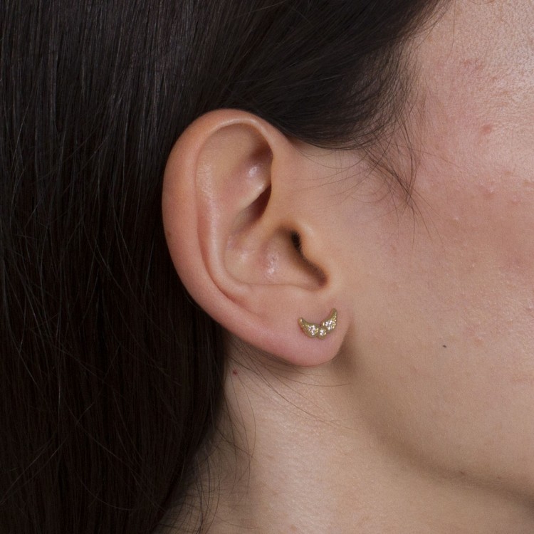 Kolczyki ze złota skrzydła