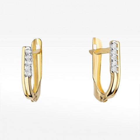 Kolczyki z diamentami