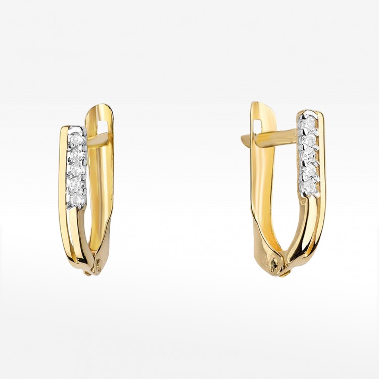 Kolczyki z diamentami