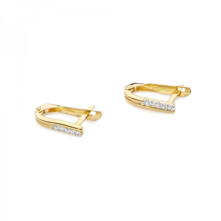 Kolczyki z diamentami