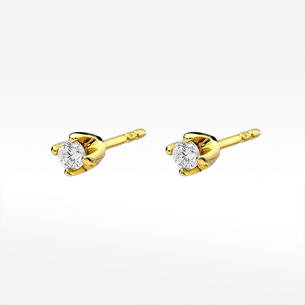 Kolczyki ze złota z diamentami