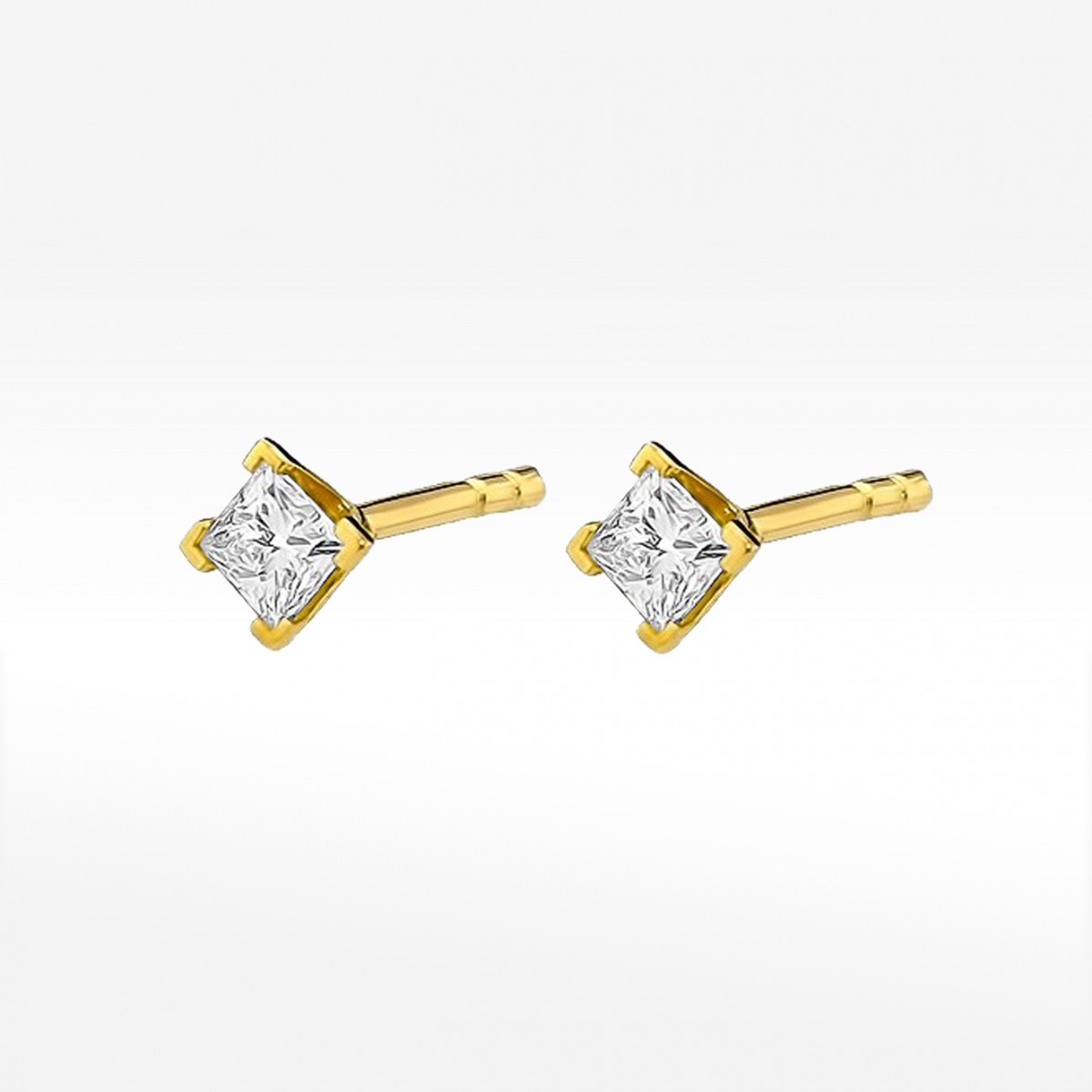 Kolczyki ze złota z diamentami