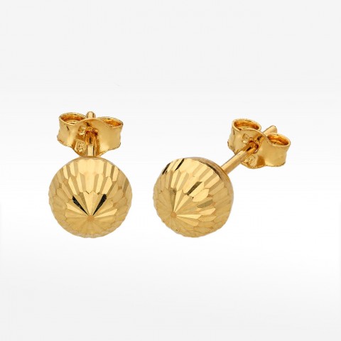 Kolczyki ze złota kulki