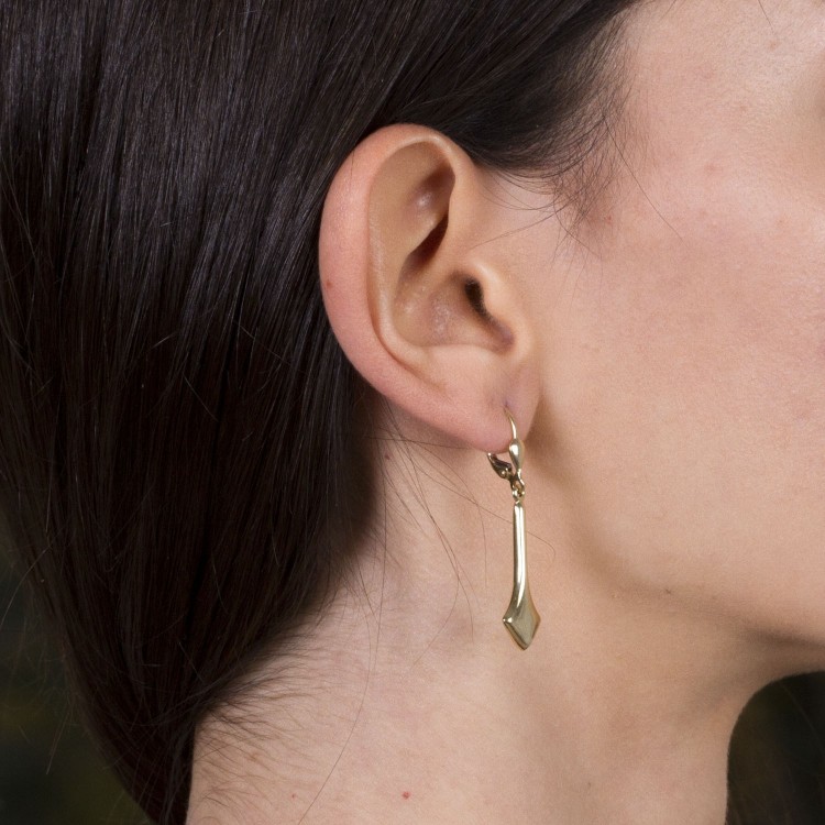 Kolczyki ze złota wiszące