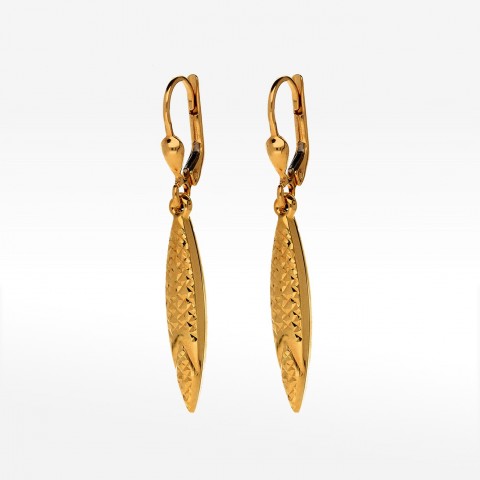 Kolczyki ze złota wiszące