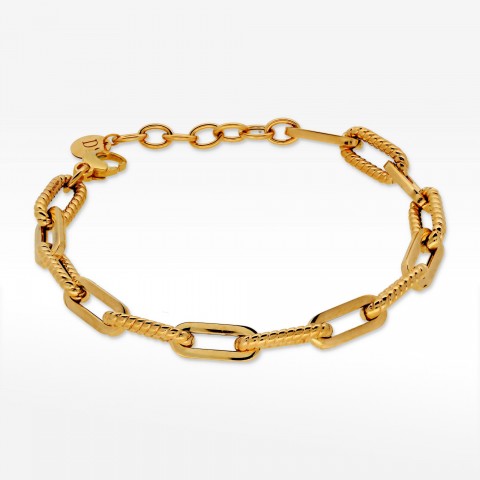 Dall'Acqua bransoletka ze złota długie ogniwa