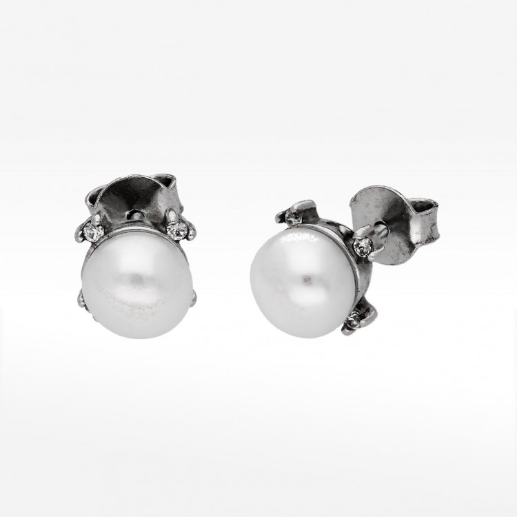 Kolczyki ze złota z perłą