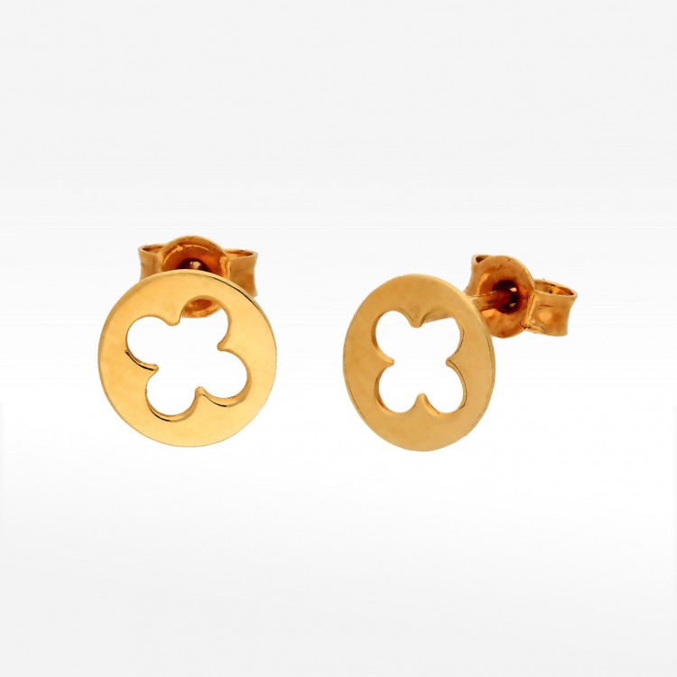 Kolczyki ze złota sztyfty