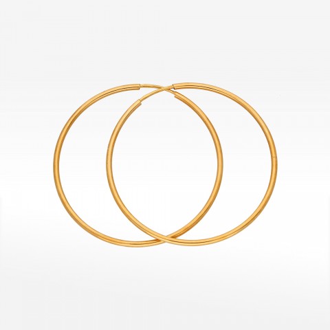 Kolczyki ze złota 4.2cm koła