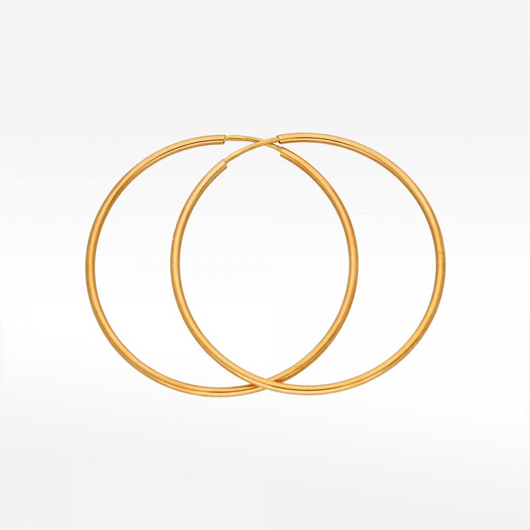 Kolczyki ze złota 4.2cm koła