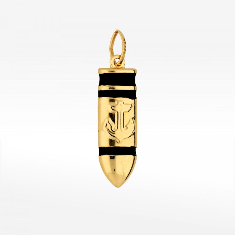 Zawieszka ze złota z kotwicą