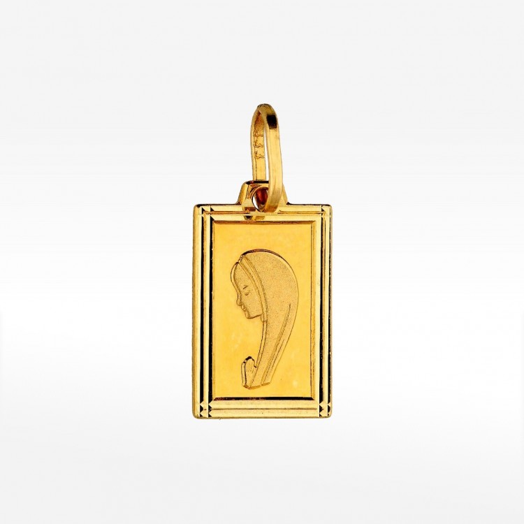 Zawieszka ze złota medalik