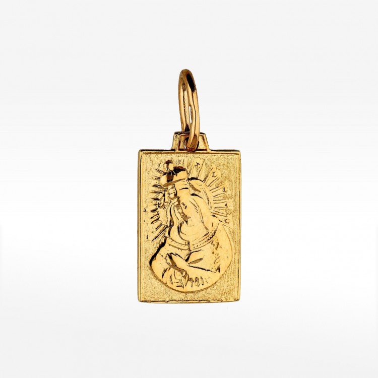 Zawieszka ze złota medalik