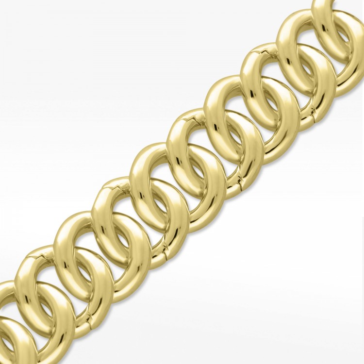 Bransoletka ze złota 19cm