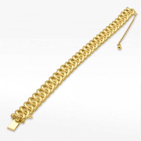 Bransoletka ze złota 19cm