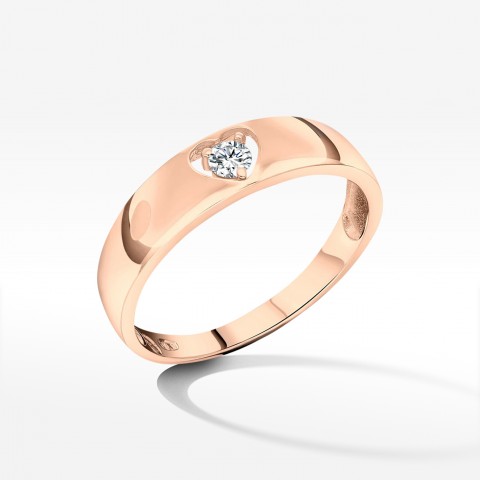 Pierścionek z diamentem