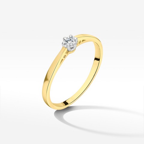 Pierścionek ze złota