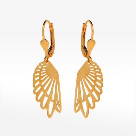 Kolczyki ze złota skrzydła