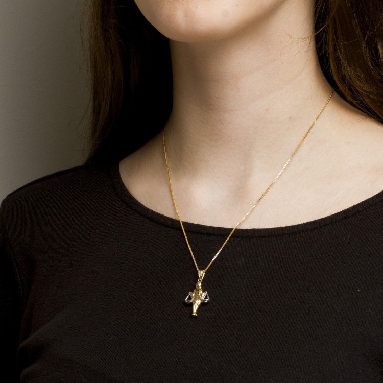 Zawieszka ze złota znak zodiaku waga