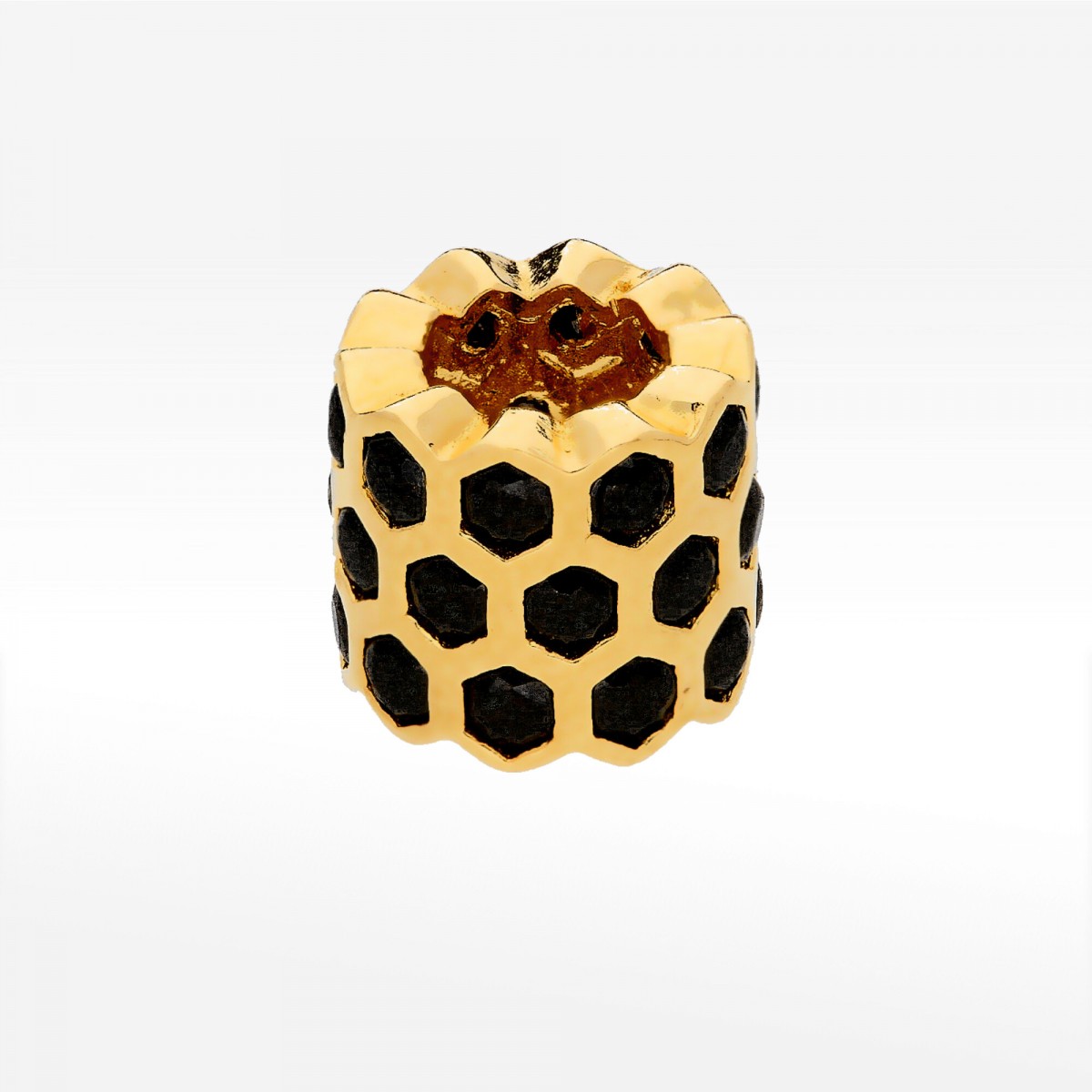 Zawieszka ze złota z cyrkoniami