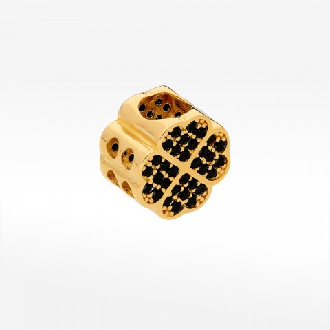 Zawieszka ze złota z kwiatek