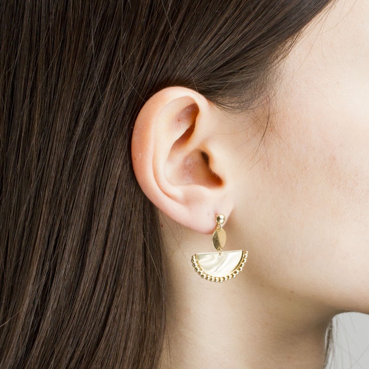 Kolczyki ze złota wiszące