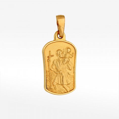 Zawieszka ze złota medalik