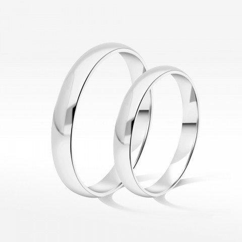 Klasyczne obrączki 3mm półokrągłe