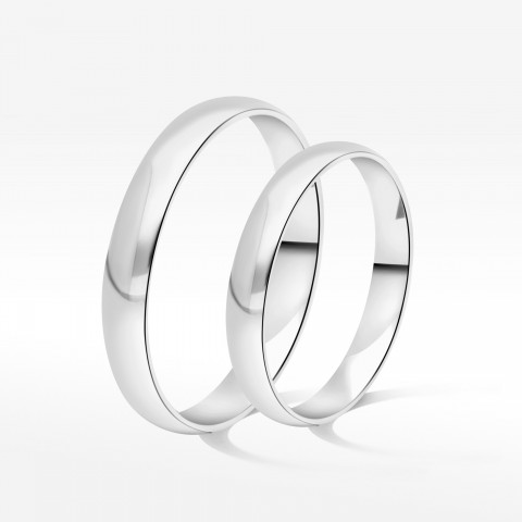 Klasyczne obrączki 3.5mm półokrągłe