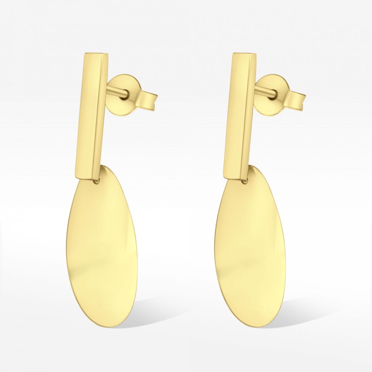 Dall'Acqua kolczyki ze złota