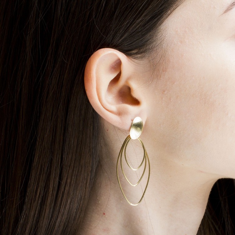 Dall'Acqua kolczyki ze złota