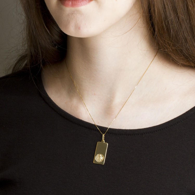 Dall'Acqua zawieszka ze złota medalik